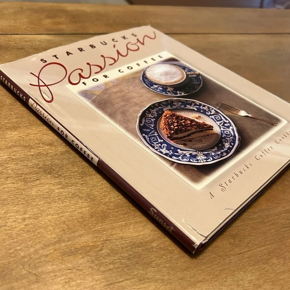 Starbucks passion for coffee recipe book/coffee table book/gift for coffee lover